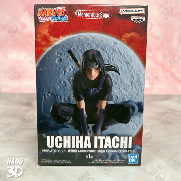 Naruto Shippuden Itachi Uchiha Memorable Saga Special figure US SELLER Authentic - Picture 2 of 6